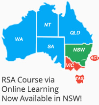 RSA course available in NSW
